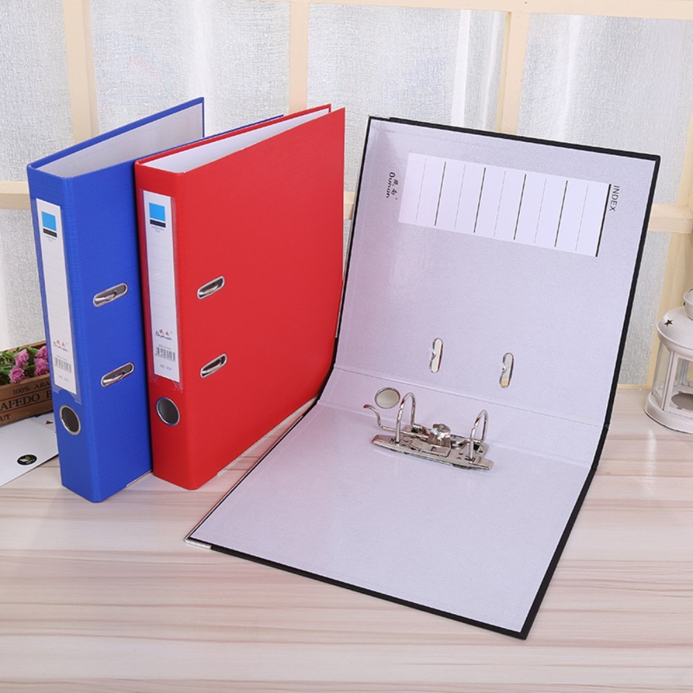 持ち運び可能な2リング式レバーアーチファイル、大容量A4サイ - Binder A4 Lever のレビューと価格