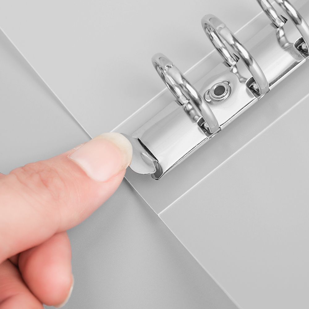 マット透明ルーズリーフノートブックケース、リングバインダー、 - Binder A4 Lever のレビューと価格