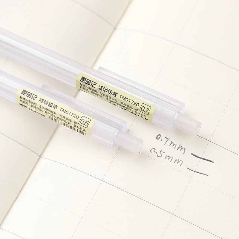 リフィルセット付きメカニカルペンシル2b 0.5 0.7,透 - Mechanical Pencil 0.3 のレビューと価格