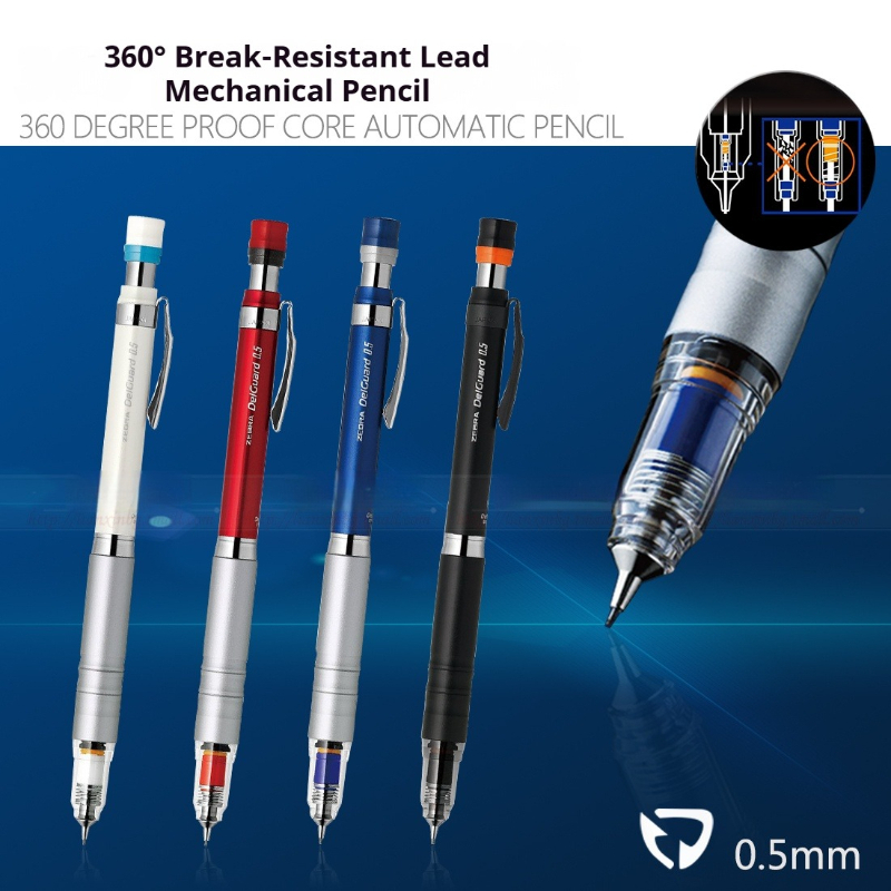 日本ゼブラデルガード MA86 金属シャープペンシル、クラシ - Mechanical Pencil 0.3 のレビューと価格